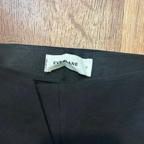 NWOT Everlane The Bi-Stretch Work Pant In Black Size 0 - Picture 3 of 6